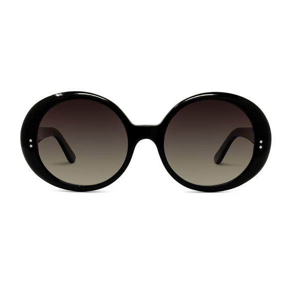 Celine Women's Round Sunglasses Black New, 57mm - Picture 2 of 7